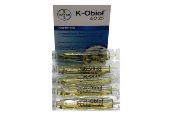 Insecticid K-Obiol EC 25, fiola de 10 ml , Bayer